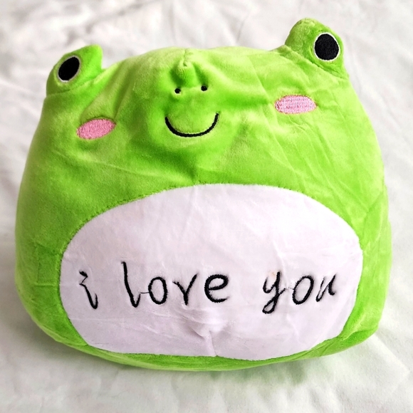 Other - NWOT Squishy Plush Frog 8"